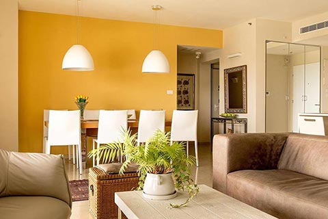 סלון ופינת אוכל