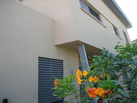 חזית חיצונית וגינה